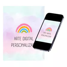 Arte Personalizada Convite Digital