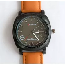 Reloj Para Hombre Casual Curren 8139 Correa Cuero