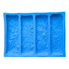 Tijolinhos Rústicos - Molde Silicone Para Gesso 3d