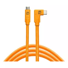 Tether Tools Tetherpro Usb-c A Usb-c Cable De Ángulo Recto |