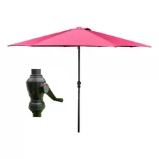 Sombrilla Plegable 2.7 Moderna Para Jardin Eventos Exterior.