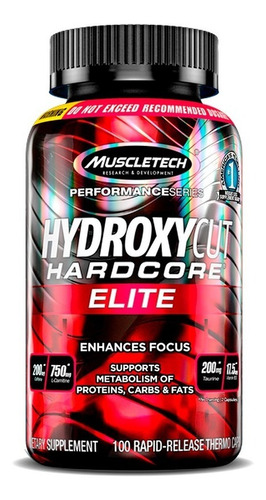 Hydroxycut Hardcore Elite-100 Caps
