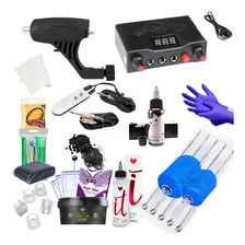 Kit Electra Pop Tattoo Tatuagem Multicolor Com Fonte