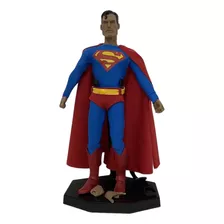 Boneco Superman Clássico Action Figure Super Homem Retrô 