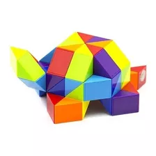 Fidget Toy Cubo Mágico Cobra Snake Mágica Infinity Colorido