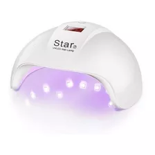 Cabina Uv Led 24w 2 En 1 Star 7 Usb Uñas Gelificadas Manos 