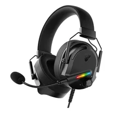 Headset Gamer Fantech Hg26 Alto Usb 7.1 Rgb Preto