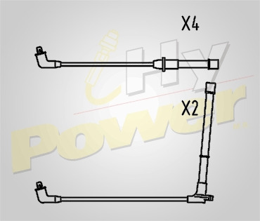 Jgo Cab Buja Silicon Para Nissan Pathfinder Se 3.3l 6c 2002 Foto 2