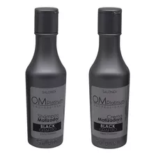  Pack Shampoo-cremas Matizadoras Grafito 450ml Om