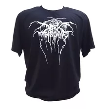 Camiseta Darkthrone Logo. Camiseta Banda Black Metal