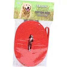 Correa Roja De Entrenamiento Coastal Cotton Web De 20 Pie...