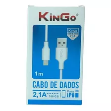 Kit 20 Cabo Kingo Compativel iPhone 1m Atacado