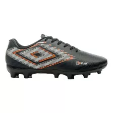 Botin Umbro Futbol Hombre Play Fg Negro-bco-nja Clif