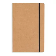 Caderno Eco Capa 21x13,7cm 80 Folhas Sem Pauta Amareladas