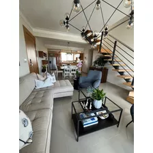 Hermoso Apartamento Tipo Penthouse En Jardines Del Este, Santiago Rd