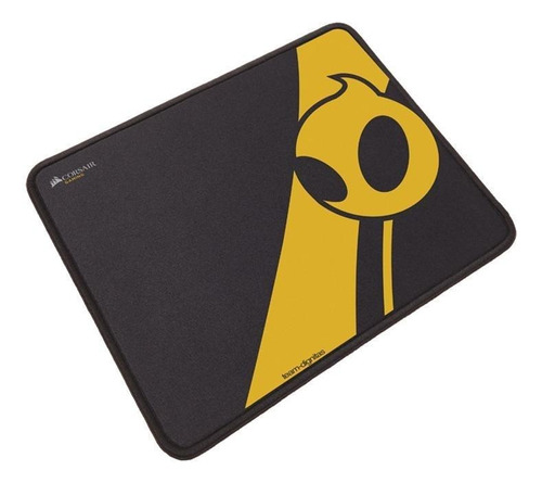 Mouse Pad Gamer Corsair Mm300 De Tela M 300mm X 360mm X 3mm Negro/amarillo/dignitas Esports