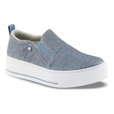 Tênis Feminino Ramarim Slip On Plataforma Casual Promoção