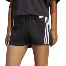 Short adidas Moda Future Icons_ Mujer Ng Bl Tienda Oficial