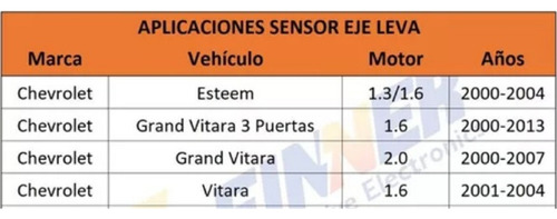 Sensor Eje Levas, Cmp Motores Chevrolet, Adir-4262 Foto 4