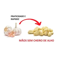 Alho Descascado Orgânico - Da Roça Para Sua Casa - Pct 1/2kg