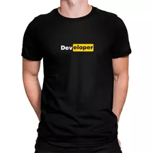 Camiseta Developer Programador Desenvolvedor Devs