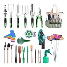 Juego De Herramientas De Jardinería 50 Piezas Kit De J...