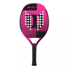 Raquete De Beach Tennis Wilson Fusion Pink E Preta