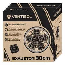 Ventilador Axial Exaustor Ind 110/127v Premium 30cm Ventisol 110v