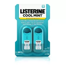 Listerine Pocketmist - Para Carregar Na Bolsa/mochila