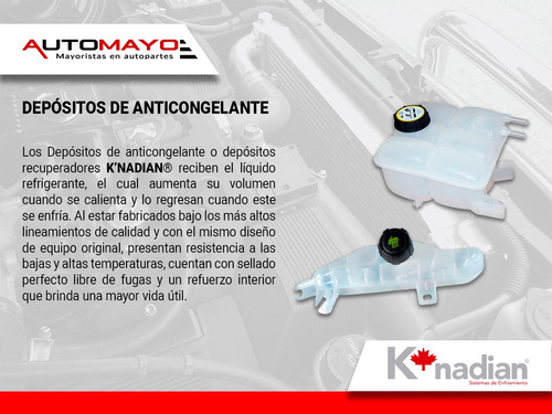 Deposito Anticongelante K-nadian Volvo S80 L6 2.8l 99-01 Foto 5