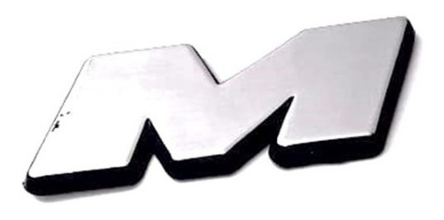 Emblema M Compuerta Volkswagen Gol 1995-1999 Foto 2