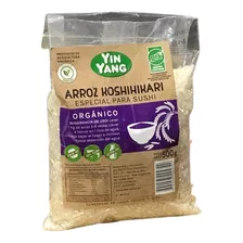 Arroz Ideal Para Sushi O Rissotto Orgánico Yin Yang 500g