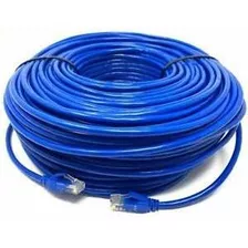 Cable De Internet Utp Cat 5e 25 Metroscolor: Azul,gris