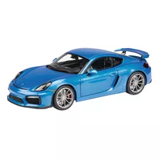 Schuco 1/18 Porsche Cayman Gt4 Coupe 2015 Azul