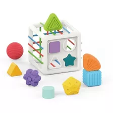 Cubo De Encaje Y Sensorial Montessori