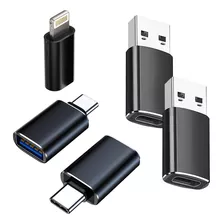 5 Piezas Adaptador Otg Usb Tipo C A Usb 3.0 5gbps