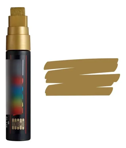Marcador Uni Posca  Pc-17k X Unidad Dorado