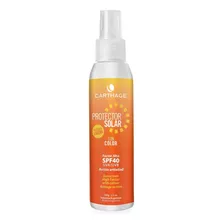 Carthage Protector Solar Spf 40 Textura Ligera Con Color