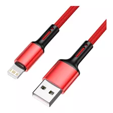 Cabo Para iPhone 3 Metros Usb Lightning Turbo Carga E Dados