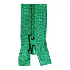 Zíper Para Jaquetas, Bolsas Extra Forte Cor Verde Bandeira 70cm Cod X44