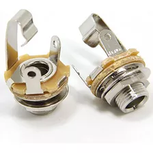 Conector Hembra De Guitarra 1/4puLG (6.35mm) - 2-pack,