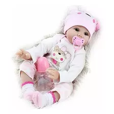 Charex Reborn Baby Dolls Lucy, Muñeca Realista De 22 Pulgad