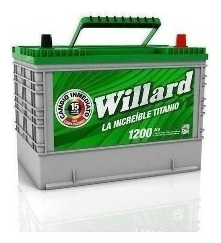 Foto de Bateria Willard Titanio 34d-1200 Honda Accord 2.2 Ex/ Aut