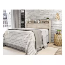  Cabeceira De Cama Box Casal 145cm X 114cm Amarula