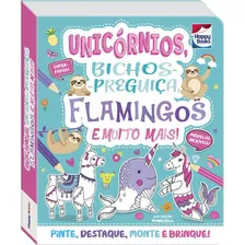 Colorir E Montar: Unicórnios, Bichos-preguiça, Flamingos E Muito Mais!, De Igloo Books Ltd. Happy Books Editora Ltda. Em Português, 2022