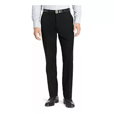 Van Heusen - Pantalones De Ajuste Recto, Lisos, Color Negro,