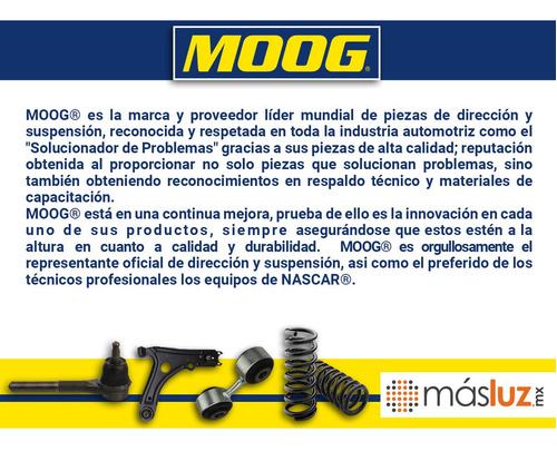 Kit Ajuste Camber Del Ford Aspire 94-97 Moog Foto 5