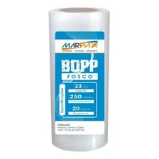 Bopp Fosco Bobina Para Laminação A4 Oficio 23cmx250m 01un