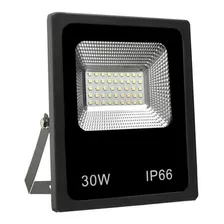 Kit 10 Refletor Led 30w Branco Frio Ip66