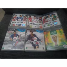 Jogos Ps3 Futebol Fifa 2010 11 12 13 14 E Copa Do Mundo 2014